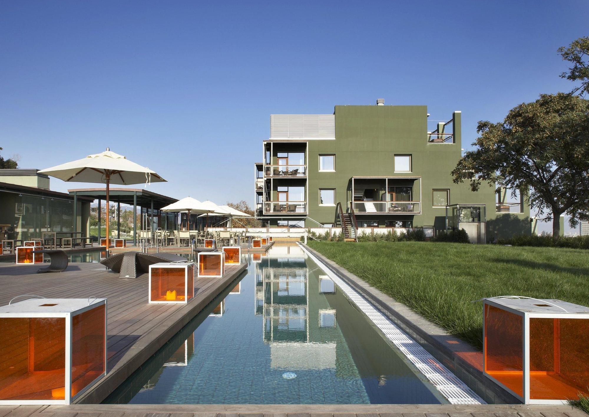 Hotel Miramar Barcelona Gl מראה חיצוני תמונה The hotel's pool